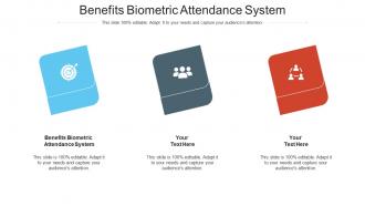 Benefits biometric attendance system ppt powerpoint presentation slides portrait cpb