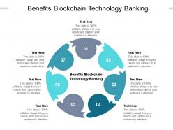 Benefits blockchain technology banking ppt powerpoint presentation ideas portfolio cpb