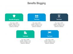 Benefits blogging ppt powerpoint presentation show summary cpb