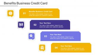 Benefits business credit card ppt powerpoint presentation layouts outline cpb