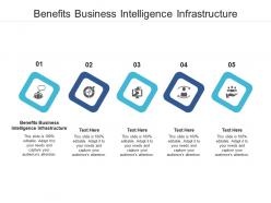Benefits business intelligence infrastructure ppt powerpoint presentation icon template cpb