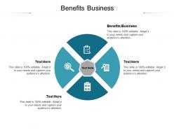 Benefits business ppt powerpoint presentation outline gallery cpb
