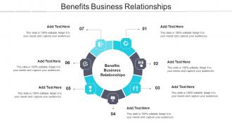Benefits Business Relationships Ppt Powerpoint Presentation Ideas Graphics Tutorials Cpb
