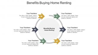 Benefits buying home renting ppt powerpoint presentation file deck cpb