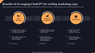 Benefits Chatgpt Marketing Copy Chatgpt Transforming Content Creation With Ai Chatgpt SS