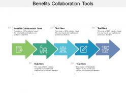Benefits collaboration tools ppt powerpoint presentation ideas example introduction cpb