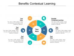 Benefits contextual learning ppt powerpoint presentation show design ideas cpb