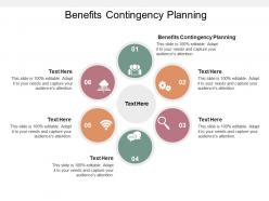 Benefits contingency planning ppt powerpoint presentation styles rules cpb