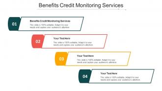 Benefits Credit Monitoring Services Ppt Powerpoint Presentation Styles Example Introduction Cpb