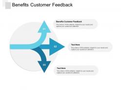 Benefits customer feedback ppt powerpoint presentation gallery icons cpb