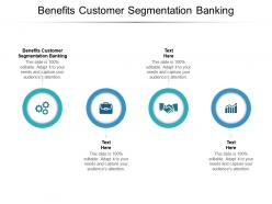 Benefits customer segmentation banking ppt powerpoint presentation infographic template cpb