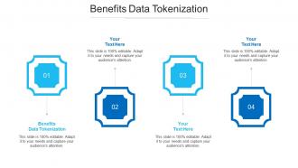 Benefits Data Tokenization Ppt Powerpoint Presentation Slides Infographic Template Cpb