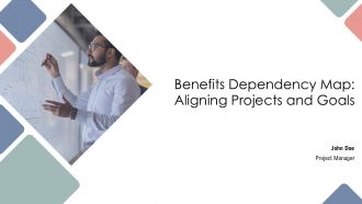 Benefits Dependency Map Aligning Projects And Goals PPT Demonstration AT