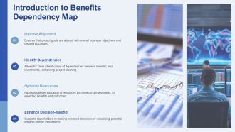 Benefits Dependency Map With Investment Objectives PPT Mockup AT Pre-designed Researched