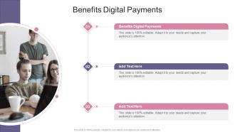 Benefits Digital Payments In Powerpoint And Google Slides Cpb
