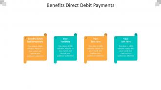 Benefits direct debit payments ppt powerpoint presentation summary rules cpb