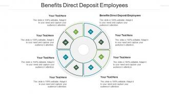 Benefits direct deposit employees ppt powerpoint presentation pictures outfit cpb