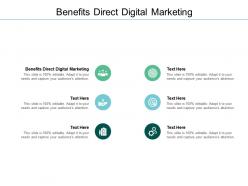 Benefits direct digital marketing ppt powerpoint presentation demonstration cpb
