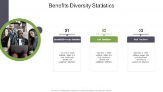 Benefits Diversity Statistics In Powerpoint And Google Slides Cpb