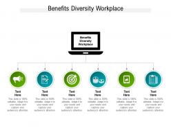 Benefits diversity workplace ppt powerpoint presentation portfolio show cpb