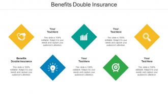 Benefits double insurance ppt powerpoint presentation slides clipart cpb