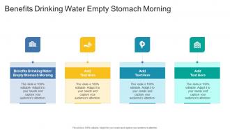 Benefits Drinking Water Empty Stomach Morning In Powerpoint And Google Slides Cpb