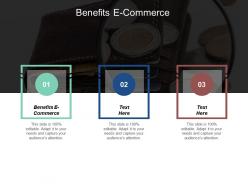 Benefits e commerce ppt powerpoint presentation gallery rules cpb