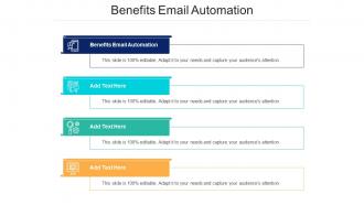 Benefits Email Automation Ppt Powerpoint Presentation Gallery Tips Cpb