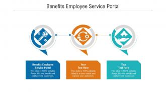 Benefits employee service portal ppt powerpoint presentation show example cpb