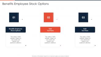 Benefits Employee Stock Options In Powerpoint And Google Slides Cpb
