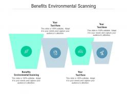 Benefits environmental scanning ppt powerpoint presentation show cpb