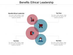 Benefits ethical leadership ppt powerpoint presentation infographics guidelines cpb