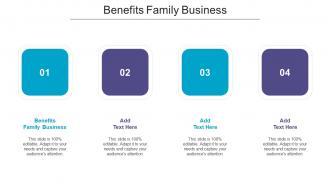 Benefits Family Business Ppt Powerpoint Presentation Ideas Samples Cpb