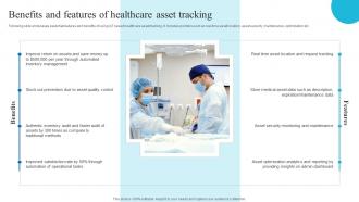 Benefits Features Of Healthcare Asset Role Of Iot And Technology In Healthcare Industry IoT SS V