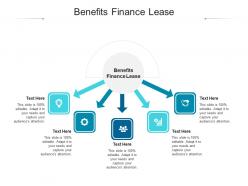 Benefits finance lease ppt powerpoint presentation outline gridlines cpb