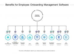 Benefits for employee onboarding management software