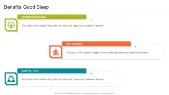 Benefits Good Sleep In Powerpoint And Google Slides Cpb