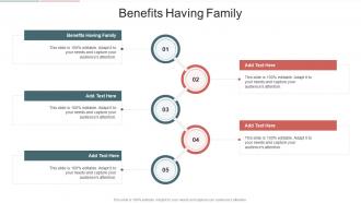 Benefits Having Family In Powerpoint And Google Slides Cpb