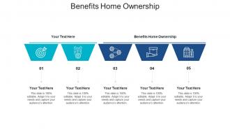 Benefits home ownership ppt powerpoint presentation icon microsoft cpb