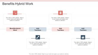 Benefits Hybrid Work In Powerpoint And Google Slides Cpb