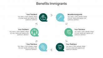 Benefits immigrants ppt powerpoint presentation ideas designs download cpb