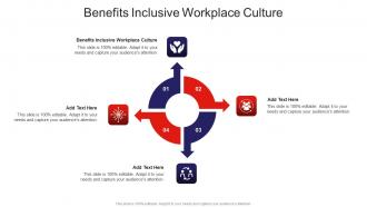 Benefits Inclusive Workplace Culture In Powerpoint And Google Slides Cpb