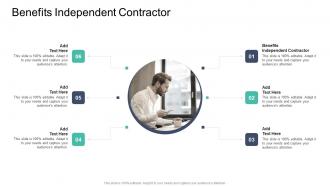 Benefits Independent Contractor In Powerpoint And Google Slides Cpb