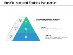 Benefits integrated facilities management ppt powerpoint presentation portfolio infographics cpb