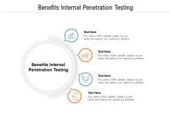 Benefits internal penetration testing ppt powerpoint presentation portfolio background designs cpb