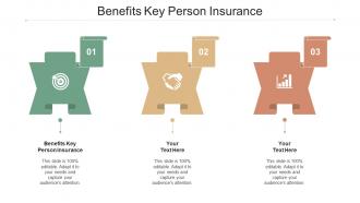 Benefits Key Person Insurance Ppt Powerpoint Presentation Pictures Format Ideas Cpb
