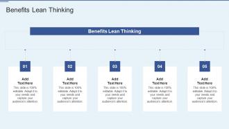 Benefits Lean Thinking In Powerpoint And Google Slides Cpb