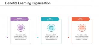 Benefits Learning Organization In Powerpoint And Google Slides Cpb