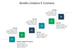 Benefits limitations e commerce ppt powerpoint presentation summary slide download cpb