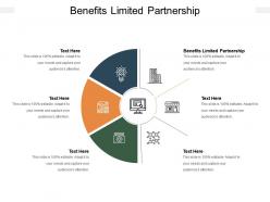 Benefits limited partnership ppt powerpoint presentation inspiration background cpb